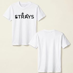 STRAYS WHITE TEE