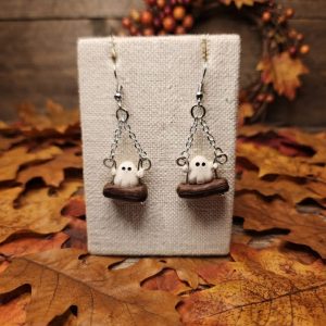 Swinging Ghost Earrings
